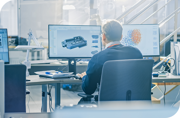 Epicor Kinetic ERP dashboard showing AI-powered manufacturing insights